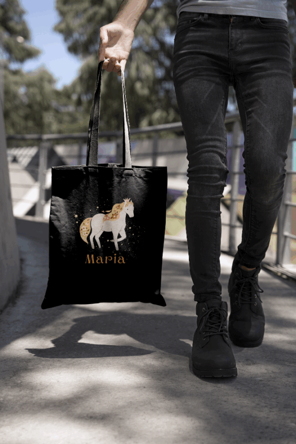 Personalized Unicorn Tote Bag – Fairytale Magic – Bild 4