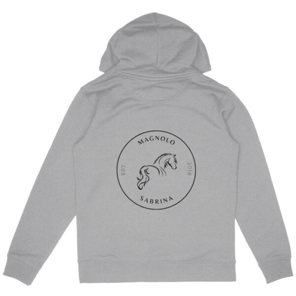 Personalized Organic Hoodie – Horse & Rider Edition